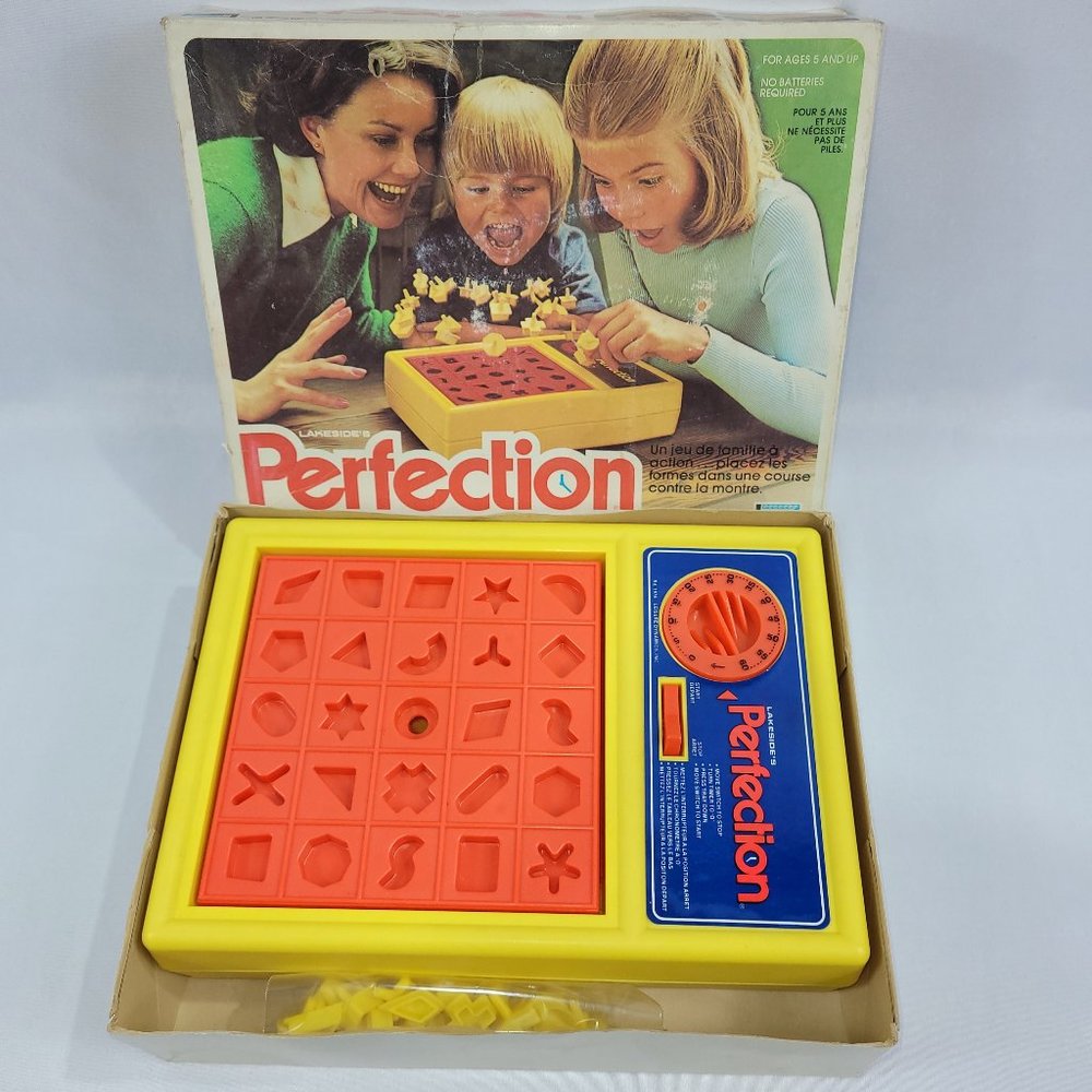 Perfection Vintage 1977 Game by Lakeside